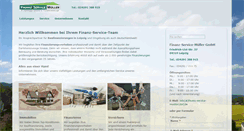 Desktop Screenshot of finanz-service-mueller.de