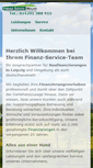 Mobile Screenshot of finanz-service-mueller.de